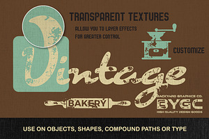 LetterPress Vector Texture Effects