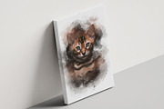 Watercolor Animal Art Photo Effect, an Action Add-On by MRI STUDIO (Thumbnail 3 of 16)