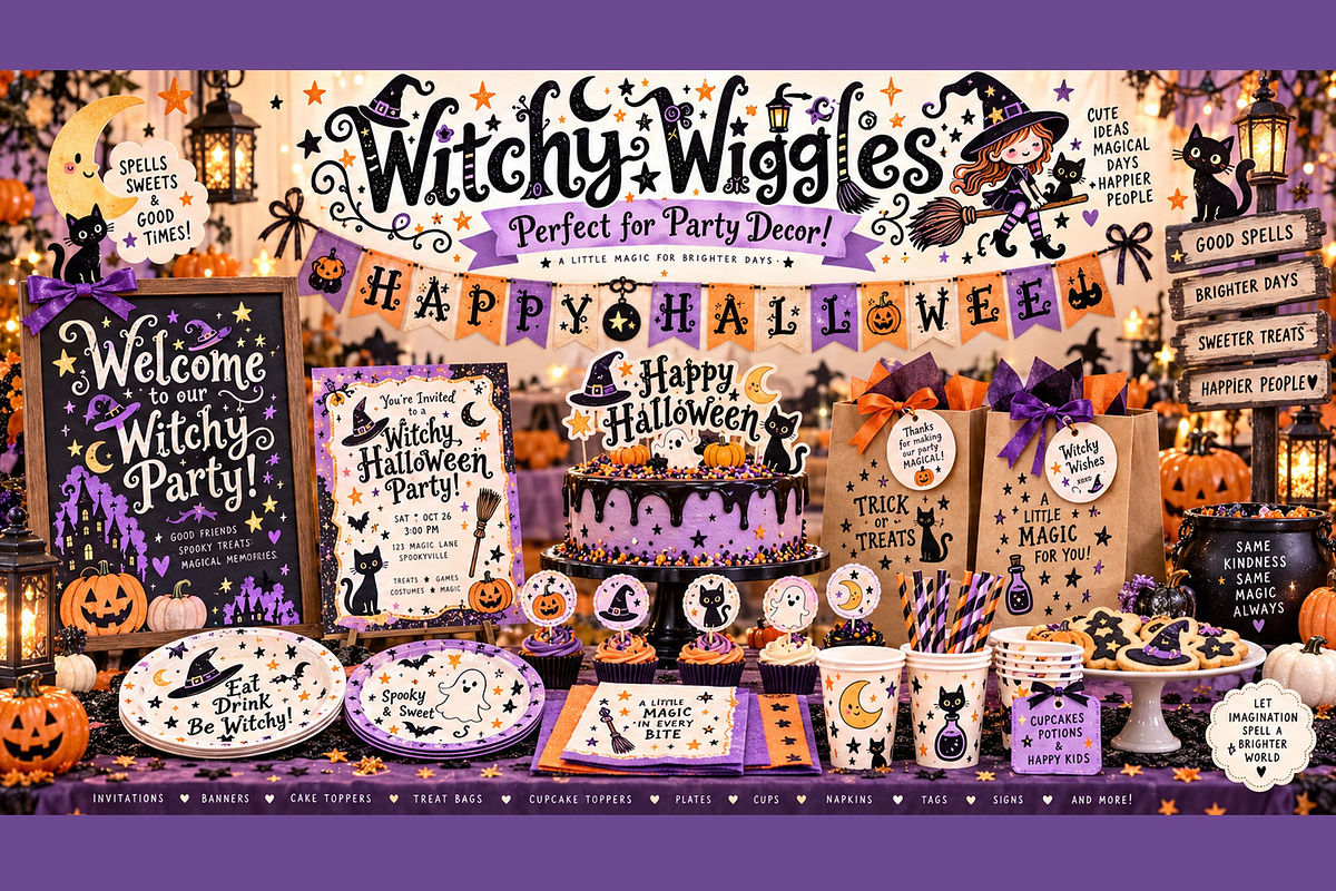 Witchy Wiggles, a Handwritten Font by Art StoreID (Photo 13 of 14)