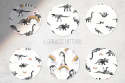 BABY DINOS watercolor set, an Animal Illustration by Natali Smolova (Thumbnail 7 of 12)