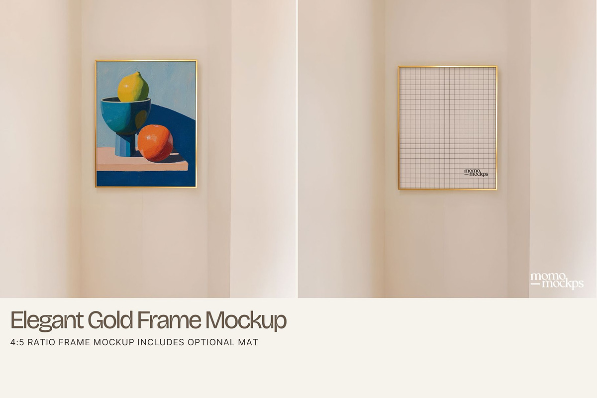 Frame Mockup Bundle Multisize PSD, a Product Mockup by momomockps (Photo 8 of 11)
