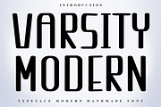 Varsity Modern, a Script Font by FreshTypeINK (Thumbnail 1 of 8)