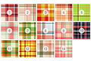 #145 Christmas Plaid Patterns, a Pattern Graphic by Plaid4You (Thumbnail 2 of 5)