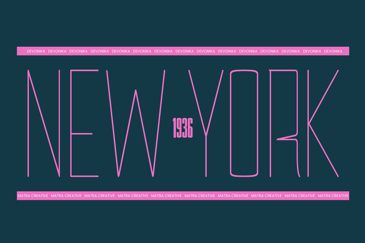 Devonika, a Font by Matra Creative (Photo 7 of 15)