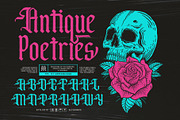Bonyland Blackletter Font, a Blackletter Font by alit design (Thumbnail 7 of 15)