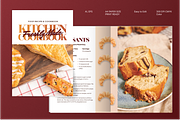 Recipes Cook Book Template, a Magazine Template by MMPixelCraft (Thumbnail 1 of 4)