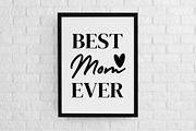 Mama, Mom, Mother Silhouette SVG, a Texture Illustration by newminddesign (Thumbnail 2 of 3)