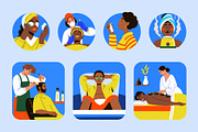 Beauty and Salon Art Set, a Person Illustration by Brickclay (Thumbnail 5 of 10)