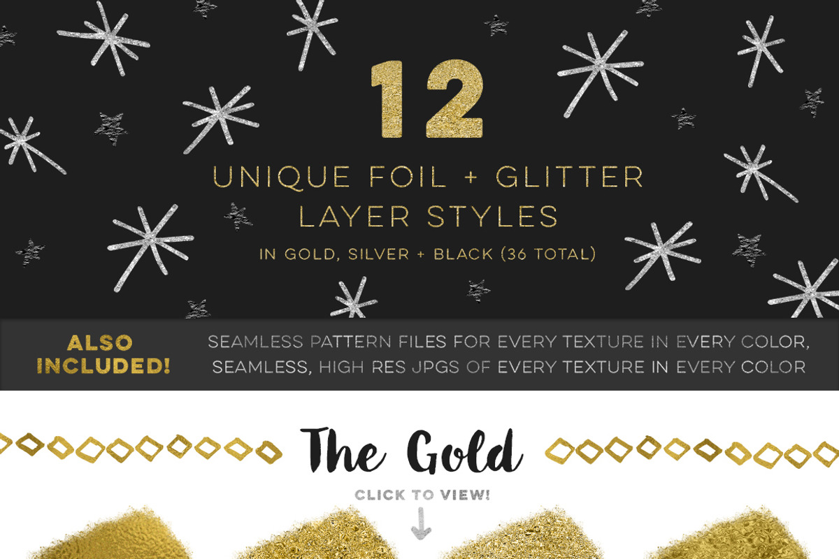 Glitz + Glam Kit, a Layer Style Add-On by Every Tuesday (Photo 3 of 9)