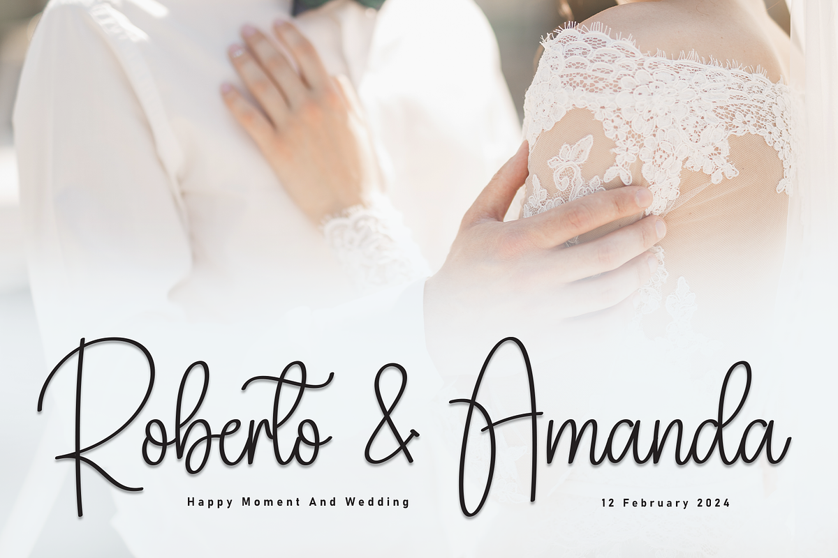 Simple Calligraph | Script Font, a Handwritten Font by Scratchones (Photo 2 of 8)