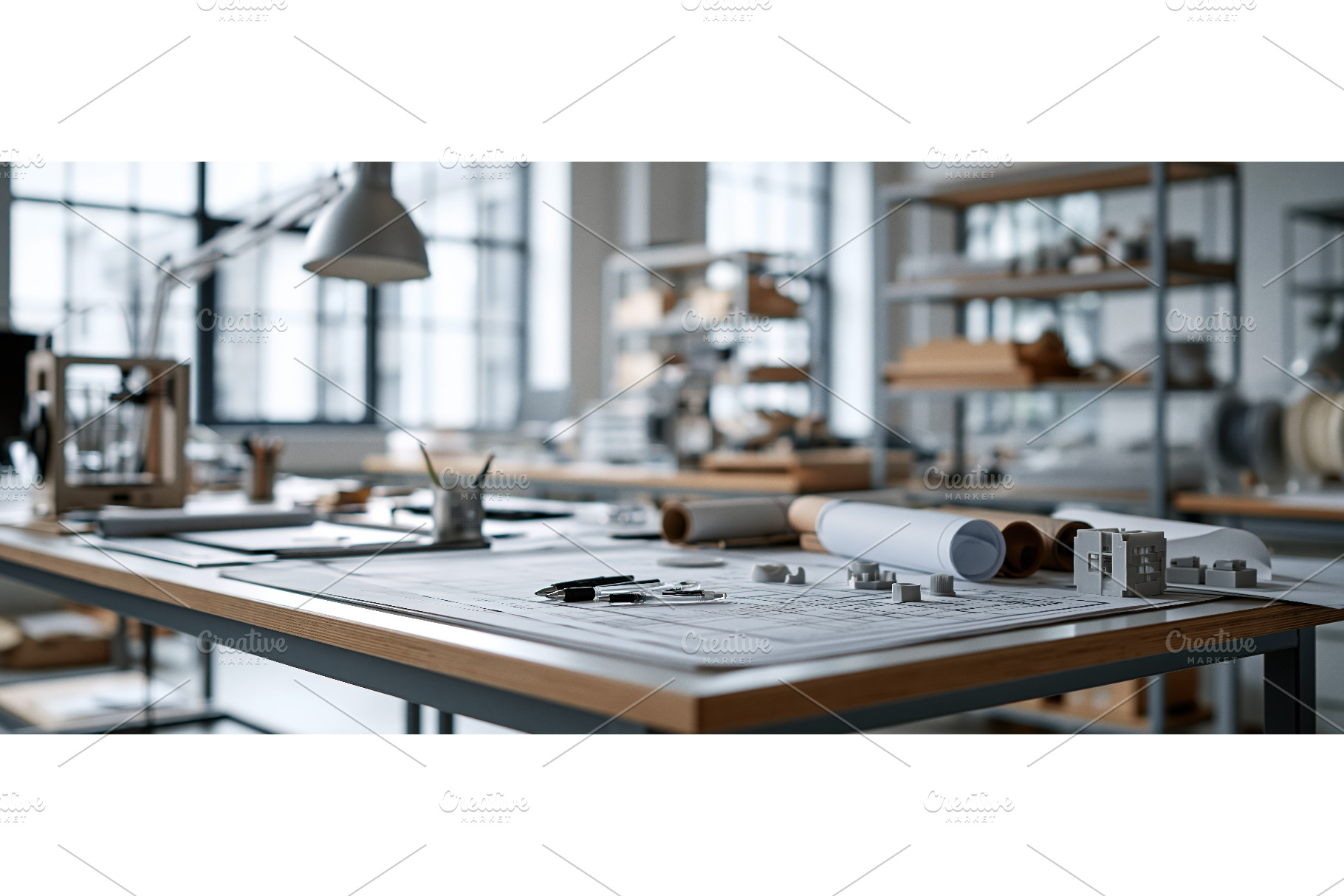 Modern Architecture Studio With, an Architecture Photo by piter.goskov