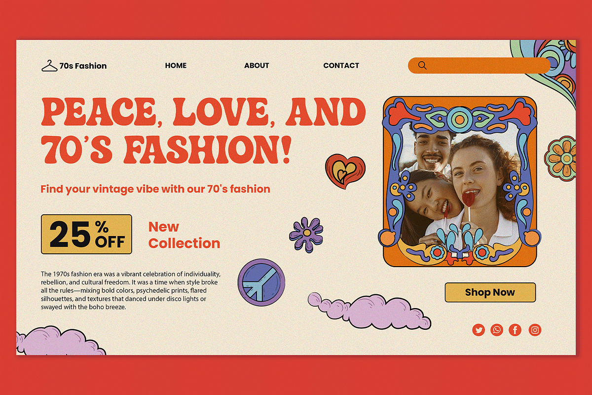 Boogieland – Groovie Retro Display, a Sans Serif Font by overlaytemplates (Photo 2 of 5)