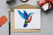 4th Of July Birds Sublimation Clipar, an Animal Illustration by RobertsArt (Thumbnail 6 of 7)