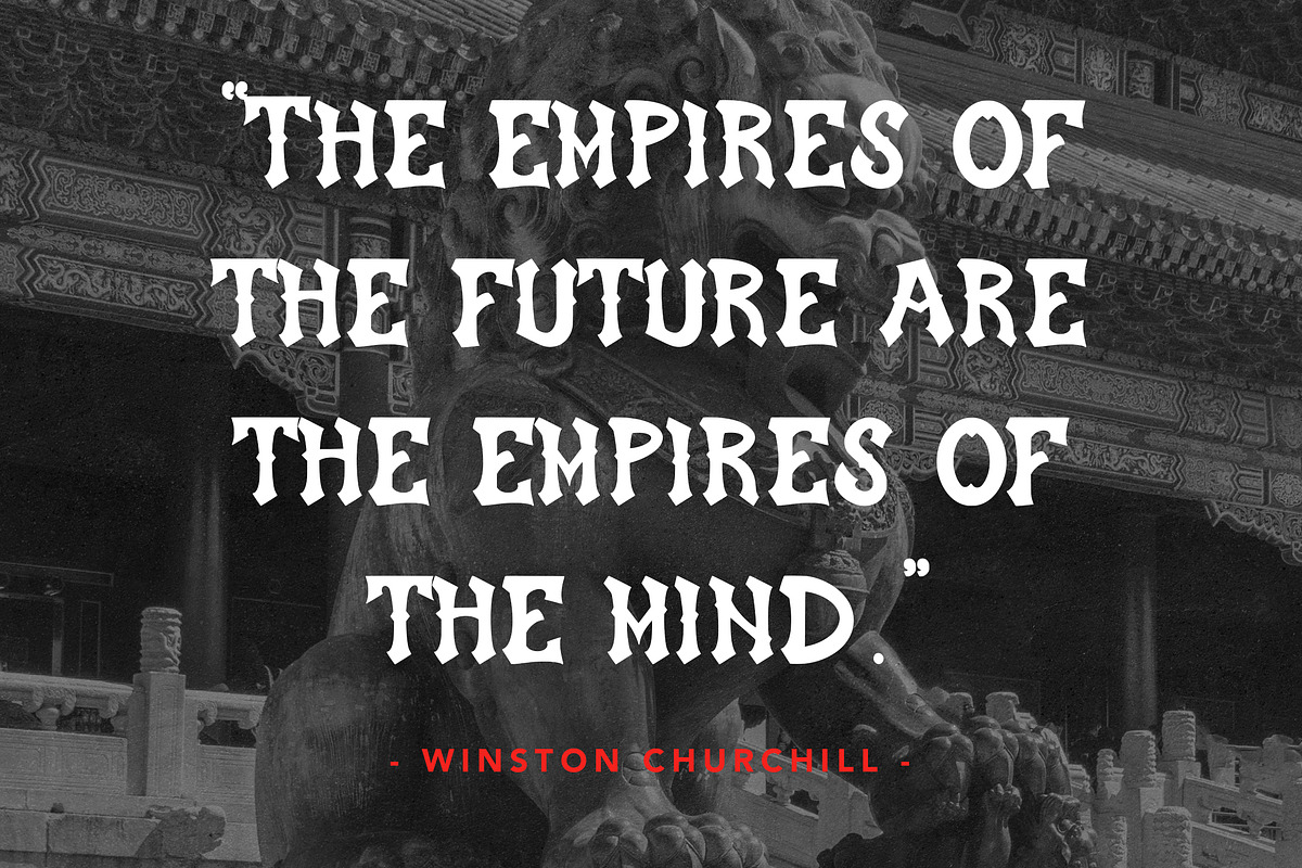 Eternal Emperor - Blackletter Font, a Font by Arendxstudio (Photo 6 of 10)