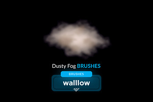 Dusty Fog Effects Photoshop Brushes