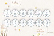 Monthly Baby Stickers, an Object Graphic by Yuka Baby (Thumbnail 2 of 4)