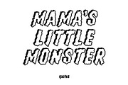 Goonies Monster Font - Scary Font, a Handwritten Font by ariodsgn (Thumbnail 6 of 7)