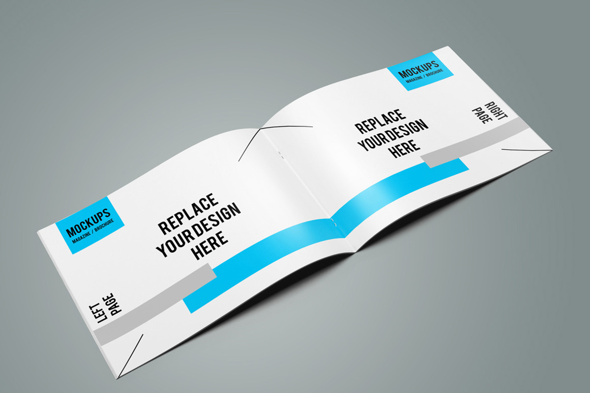 Lanscape Magazine / Brochure Mock-up, a Print Template by Craftmaster (Photo 3 of 6)