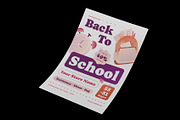 Modern Back to School Flyer, a Flyer Template by Neermana (Thumbnail 2 of 4)