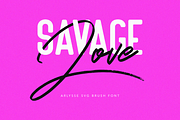 Arlysse SVG Brush Font, a Sans Serif Font by MACK 75 (Thumbnail 4 of 6)