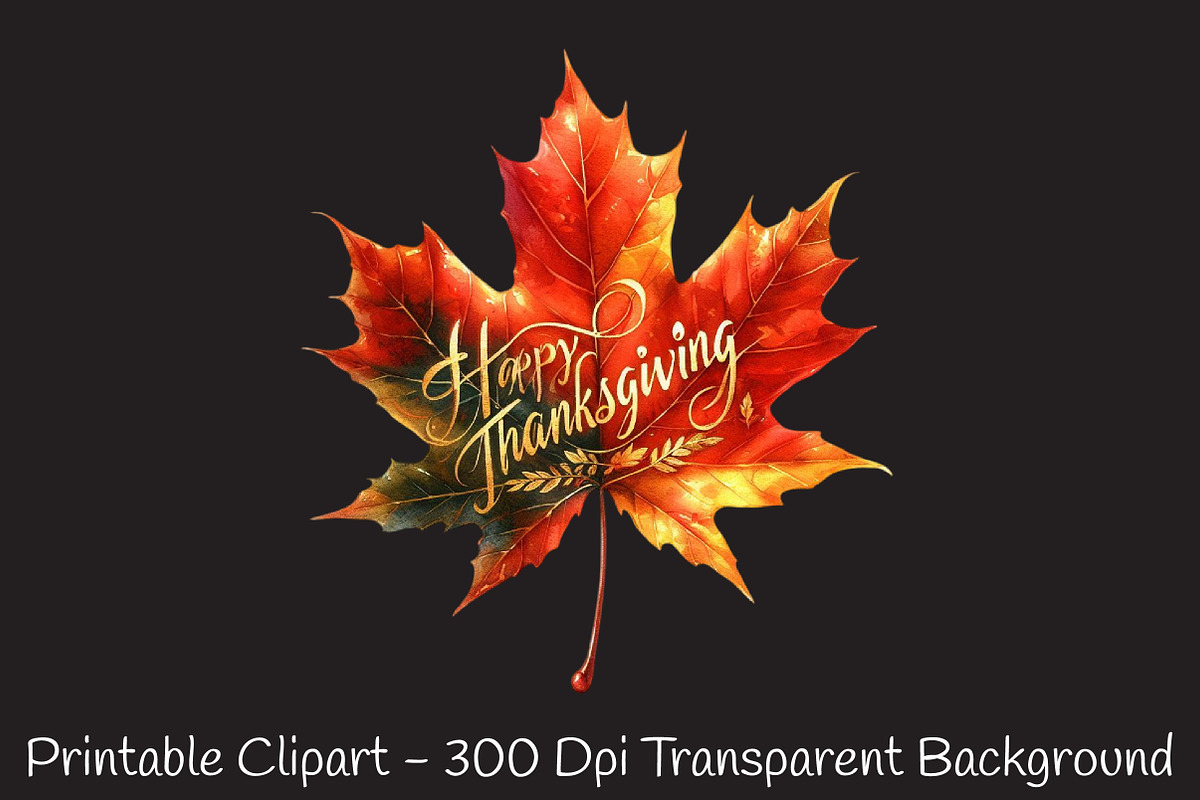 Happy Thanksgiving Clipart, an Illustration by RobertsArt (Photo 4 of 7)