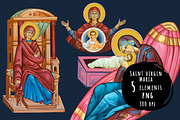 Saint Virgin Maria, an Illustration by Julia_Raketic (Thumbnail 1 of 2)