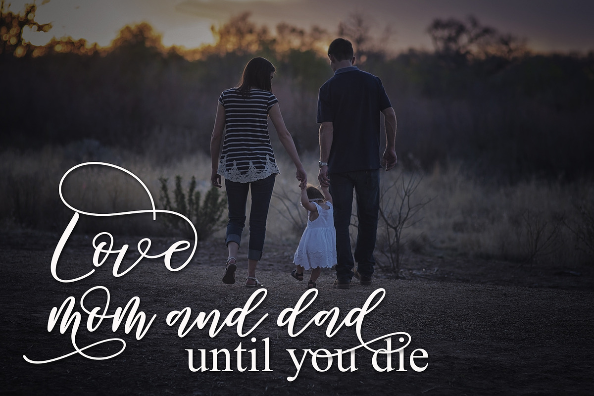 Diary Amily Script, a Script Font by MrLetters (Photo 13 of 14)