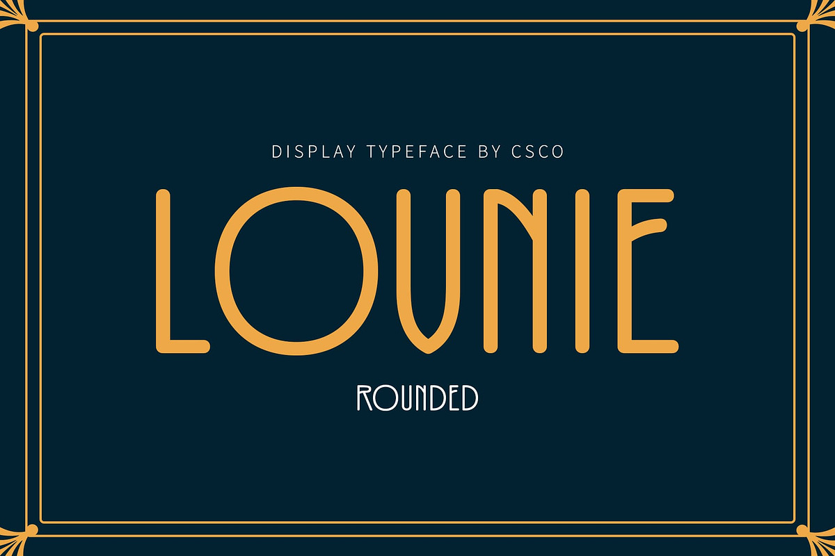 Lovnie Rounded, a Sans Serif Font by Craft Supply Co. (Photo 1 of 8)