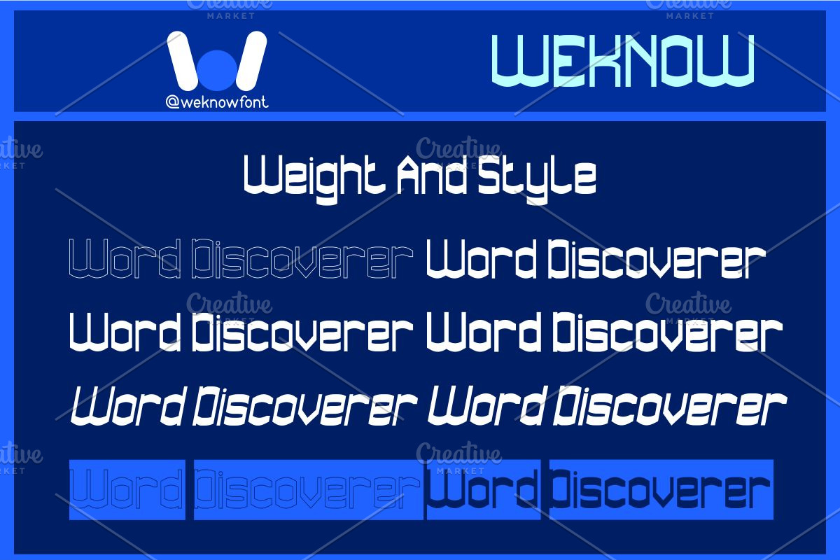 Word Discoverer font, a Sans Serif Font by weknow (Photo 7 of 8)