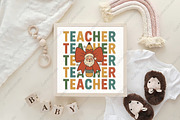 Teacher Pencil Christmas Coquette, an Illustration by CraftArtStudio (Thumbnail 4 of 4)