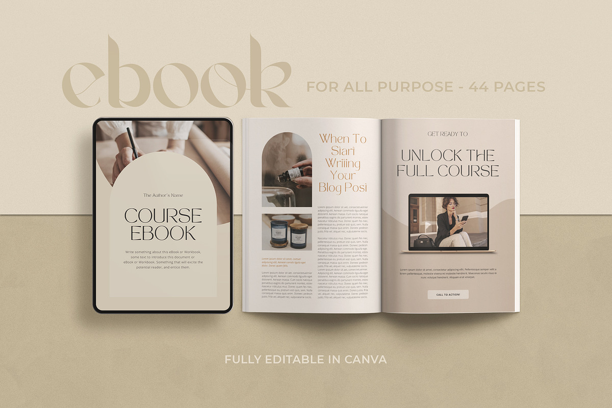 Bundle eBook and Workbook | CANVA, a Marketing Template by Eesome Design Studio (Photo 25 of 35)