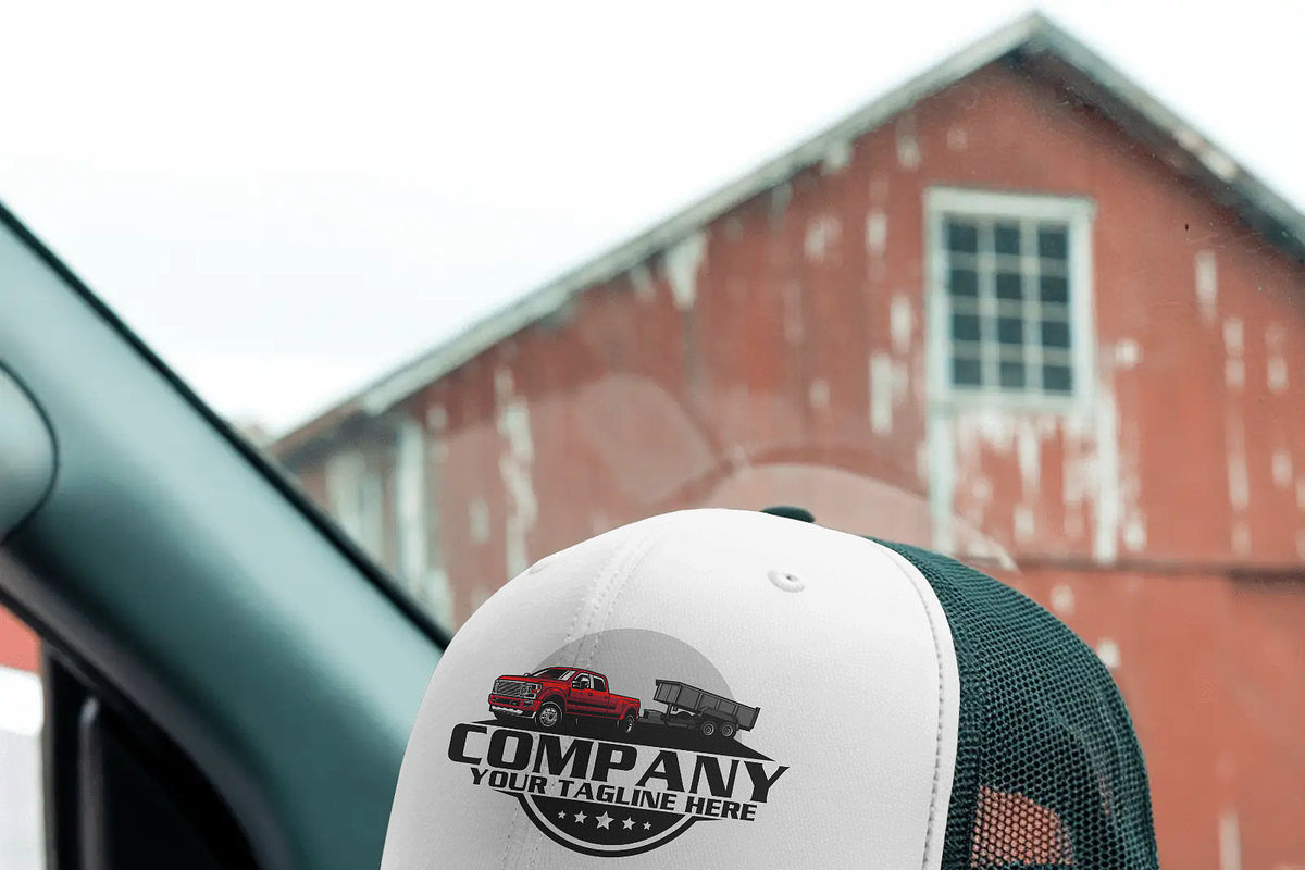 Pickup and Dump Trailer Logo, a Branding & Logo Template by slLametDesigns (Photo 4 of 6)
