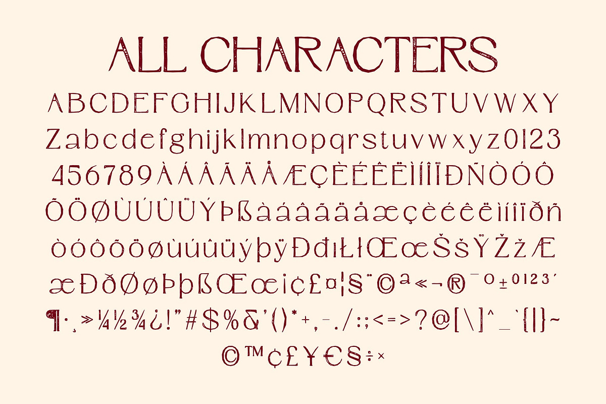 CS Parsite Stamp, a Serif Font by Craft Supply Co. (Photo 8 of 8)