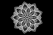 100 Mandalas Vector Set, an Outline Icon by Noree (Thumbnail 2 of 3)