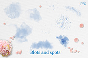 Watercolor flowers Roses clipart, an Illustration by Yuliya Art (Thumbnail 6 of 19)
