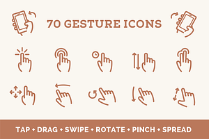 Gesture Icon Set