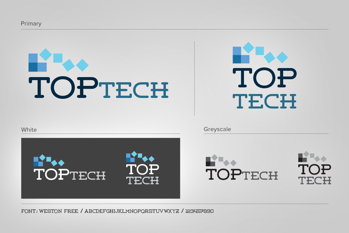 Top Tech, a Branding & Logo Template by UPDRAFT  (Photo 3 of 3)