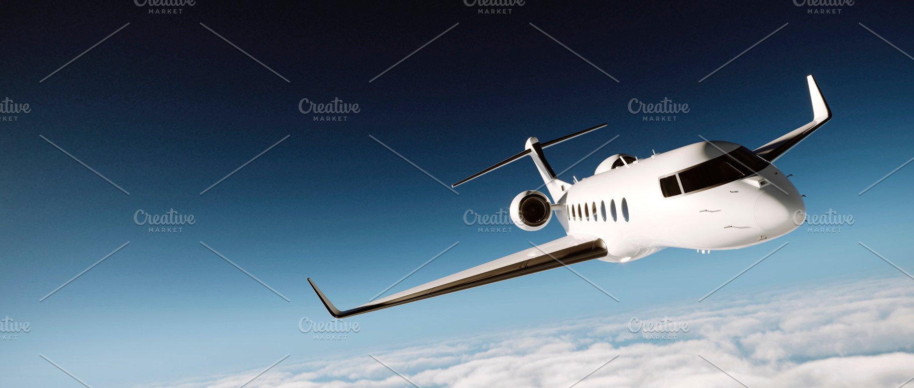 Business Jet 09, a Business Photo by SFCRCH MOCKUPS