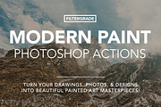 Modern Paint Photoshop Actions, an Action Add-On by FilterGrade (Thumbnail 1 of 11)