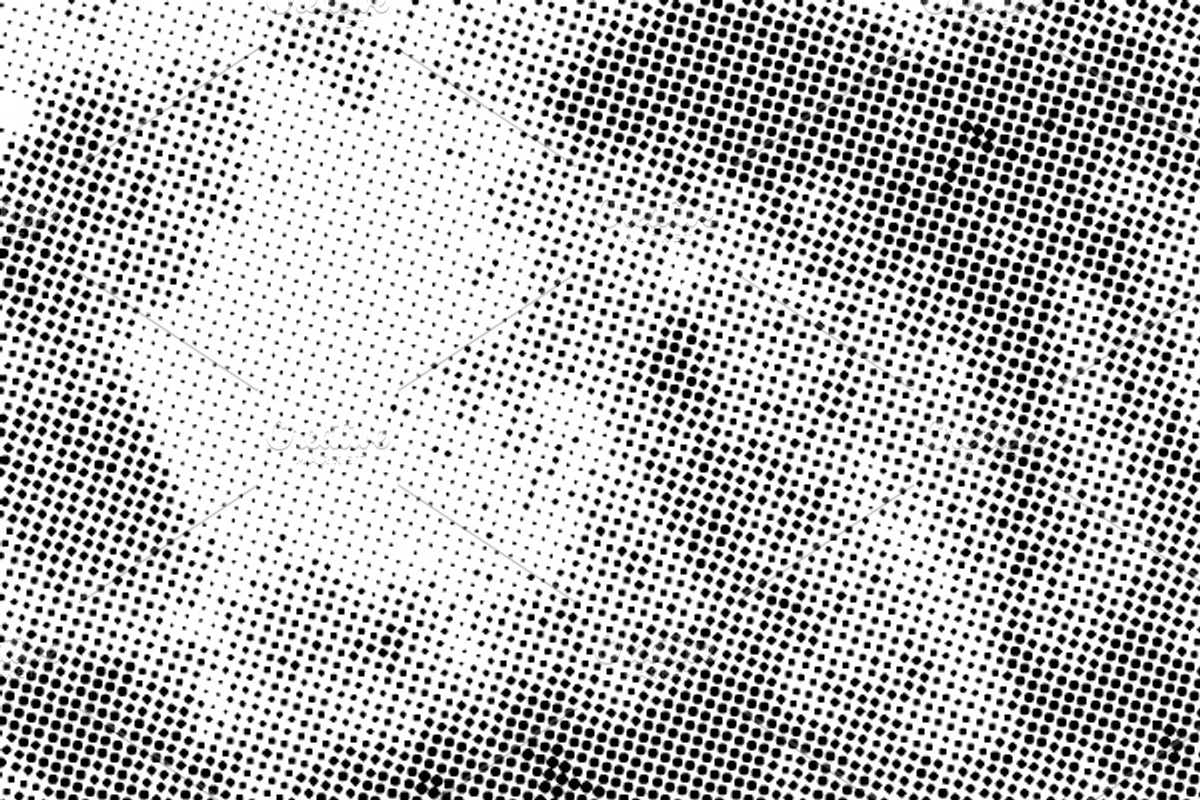 Vintage grunge halftone ink print, a Texture Graphic by BestPics