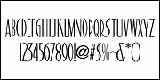 Now Showing JNL, a Font by Jeff Levine Fonts (Thumbnail 3 of 5)