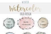 Watercolor Brush TextureWinter, a Texture Graphic by Sahar Heumesser (Thumbnail 2 of 8)