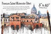 Watercolor Photo Effect - Salted preview 2