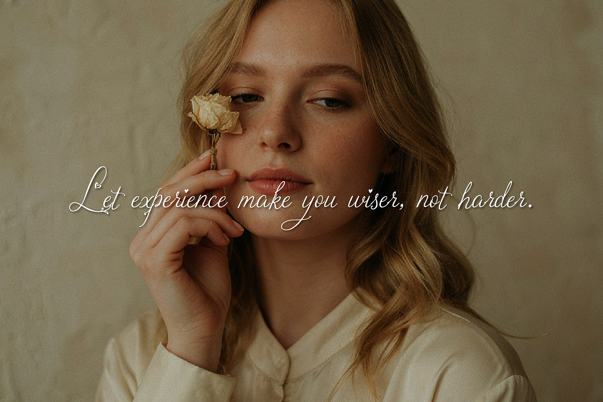 Arine Rosevaly - Romantic Script, a Script Font by HypeWorksCo (Photo 10 of 15)