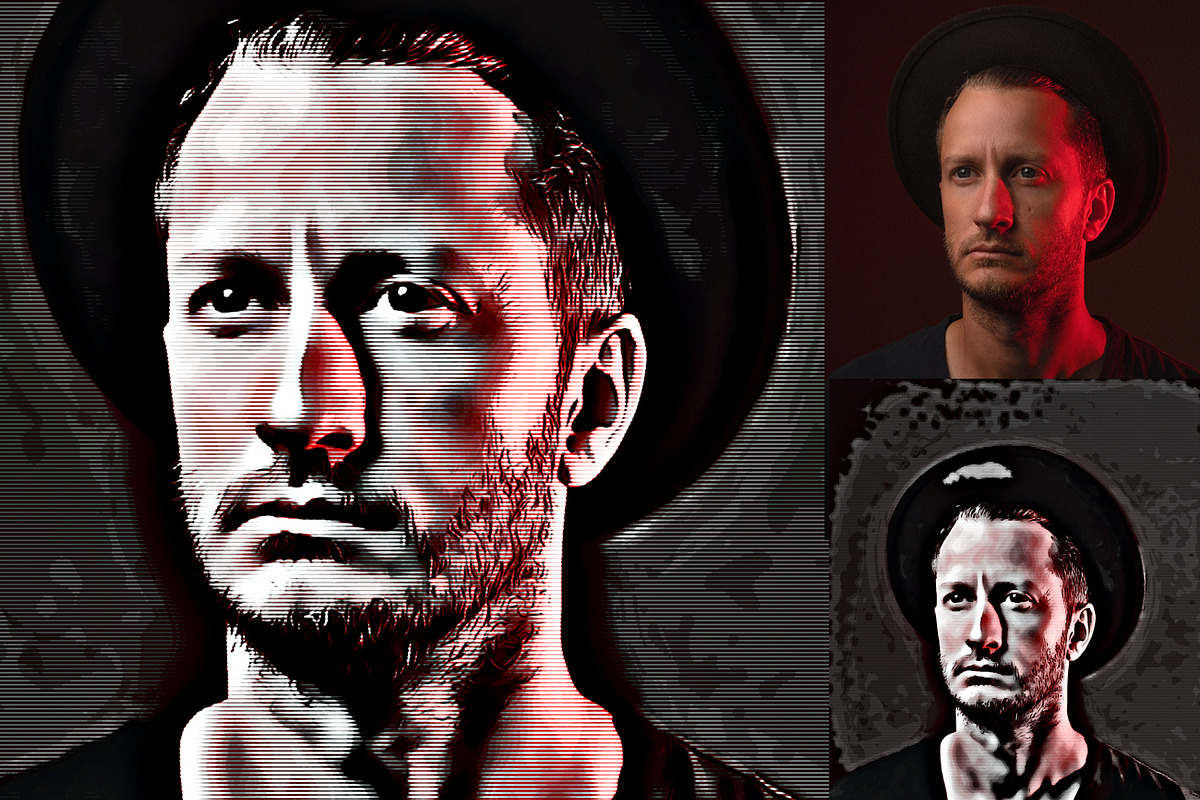 Pop Art Effect Photoshop Action, an Action Add-On by MRI STUDIO (Photo 11 of 11)