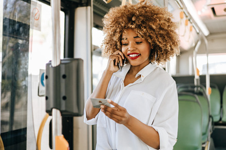 Beautiful black woman city lifestyle, a Person Photo by REDDOT Studio