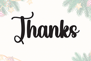 Sunday Christmas | Script Font, a Handwritten Font by Scratchones (Thumbnail 8 of 8)