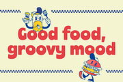 Crunko – Cute Retro Sans Font, a Sans Serif Font by Tiptop Graphic (Thumbnail 2 of 9)