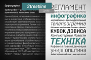 Streetline – 4 fonts, a Sans Serif Font by Green Type (Thumbnail 6 of 9)