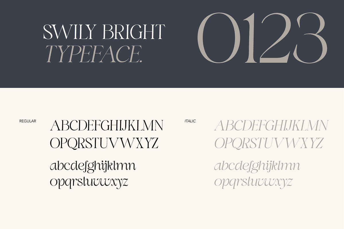 Swily Bright | Classy Font, a Serif Font by Jolicia Type (Photo 2 of 11)